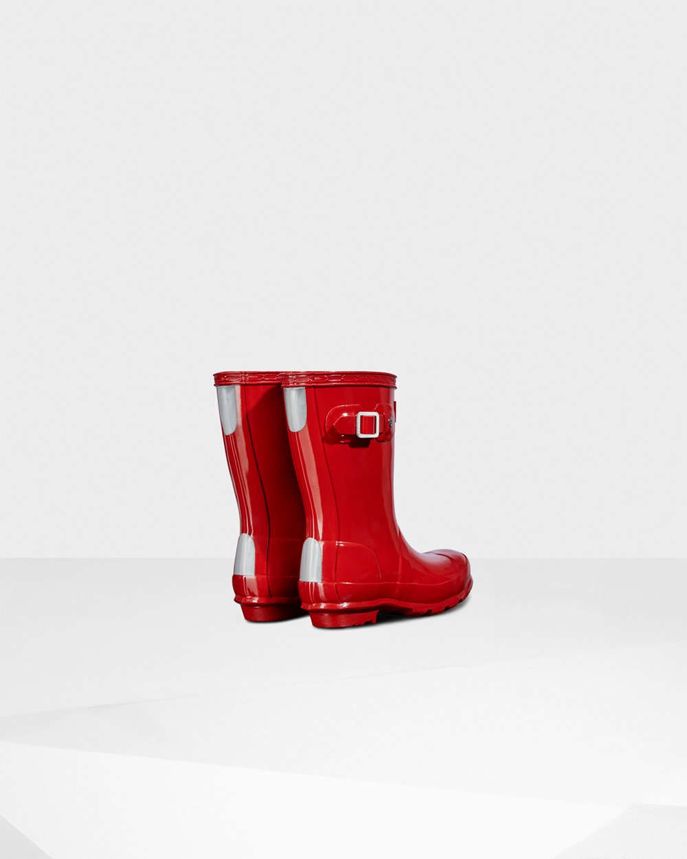 Bottes de Pluie Hunter Original Petits Gloss Enfant Rouge CPMNLDF-07